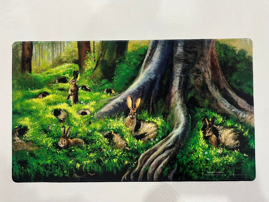 Deluxe "Rabbit Warren"  14" x 24" playmat