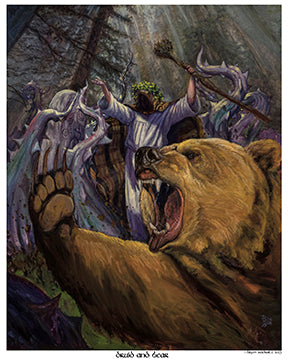 Druid and Bear