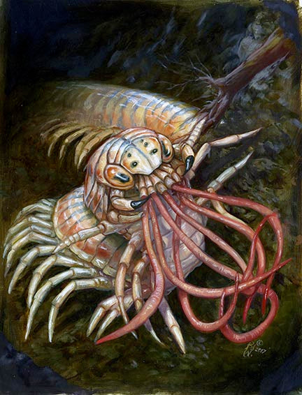 Carrion Crawler Original Art