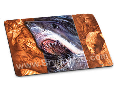 Deluxe Shark Playmat/Oversized Mousepad 14"x24"